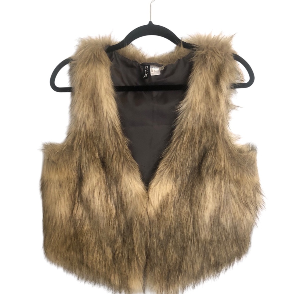 H&M | Faux Fur Vest